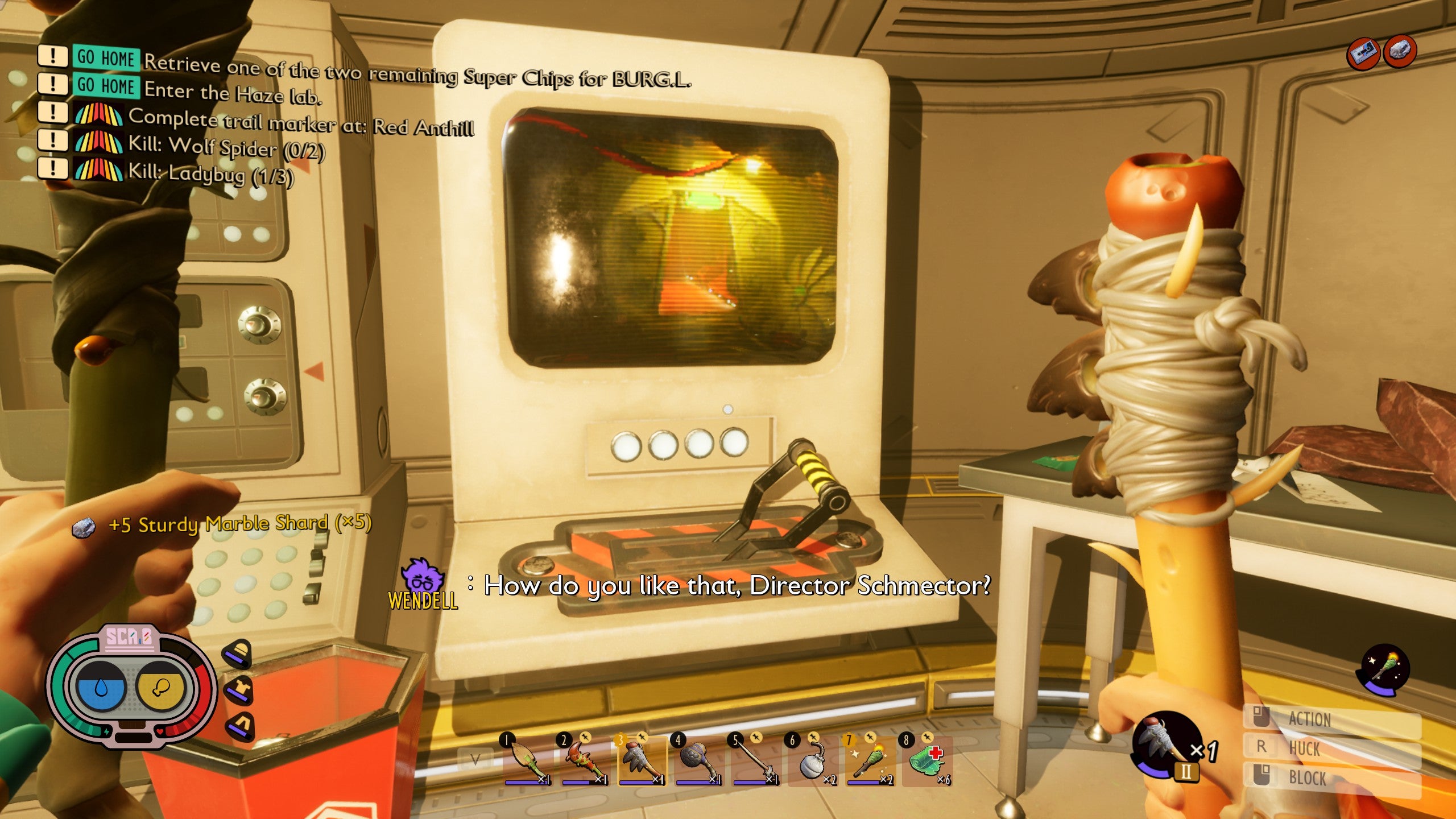 Grounded How to open the Haze lab and survive the gas VG247